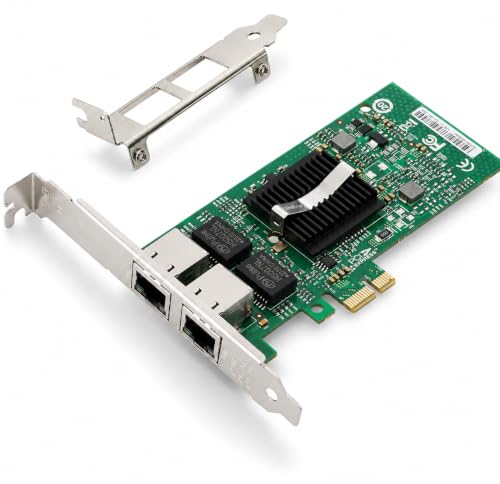 Amazon | Side3 1G LANカード Intel 82576チップ 2ポート ネットワーク